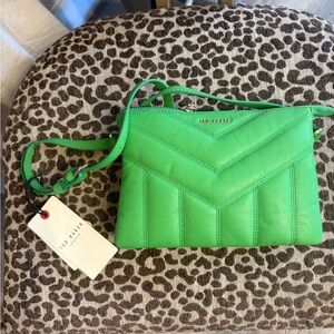 Ted Baker Vibrant Green Crossbody Bag